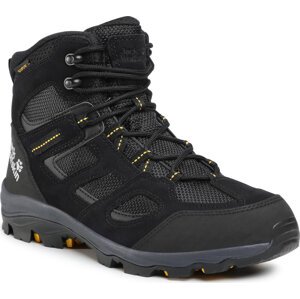 Trekingová obuv Jack Wolfskin Vojo 3 Wt Texapore Mid M 4042461 Black/Burly Yellow XT