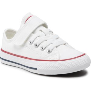 Plátěnky Converse Ctas 1V Ox 372882C White/White/Natural