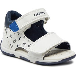 Sandály Geox B Sandal Tapuz Boy B450XB 000BC C0293 White/Royal