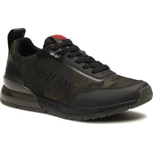 Sneakersy Replay Shoot Camo 2 GMS1C.000.C0029T Black 0003