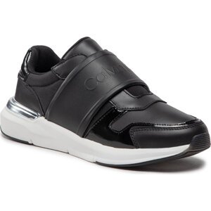 Sneakersy Calvin Klein Flex Run Slip On-Hf HW0HW01062 Ck Black BAX