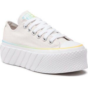 Plátěnky Converse Ctas Lift 2x Ox A00559C Pale Putty/White/Baltic Blue