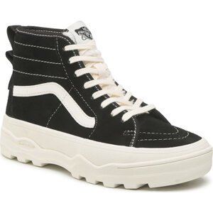 Sneakersy Vans Sentry Sk8-Hi VN0A4BVWBLK1 Sherpa Suede Black