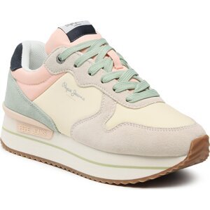 Sneakersy Pepe Jeans Rusper Sweet PLS31477 Pastel Lemon 001