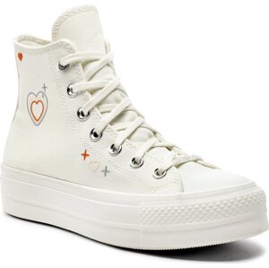 Plátěnky Converse Chuck Taylor All Star Lift Platform Y2K A09114C White