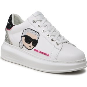 Sneakersy KARL LAGERFELD KL62570N White Lthr