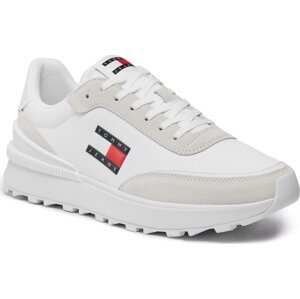 Sneakersy Tommy Jeans Tjm Technical Runner EM0EM01265 White YBR