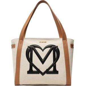 Kabelka LOVE MOSCHINO JC4056PP1GLH110B Naturale/Nero