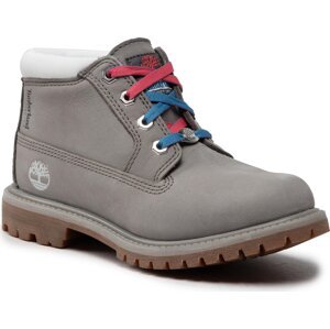 Turistická obuv Timberland Nellie Chukka Double TB0A44HUF491 Md Grey Nubuck White