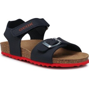 Sandály Geox J Ghita B. B J028LB 000EK C0735 M Navy/Red