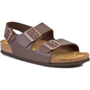 Nazouváky Birkenstock Milano 034703 Hnědá