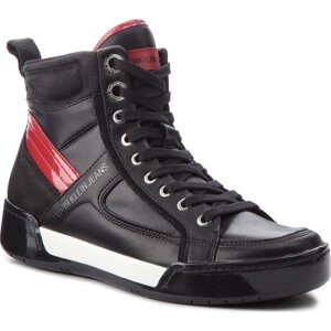 Sneakersy Calvin Klein Jeans Nicola S1774 Black/Black/Scarlet