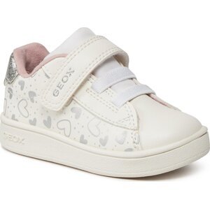 Sneakersy Geox B Eclyper Girl B455MA 0BCKC C0007 White/Silver