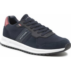 Sneakersy Tommy Hilfiger Modern Mix Runner FM0FM04283 Tmavomodrá