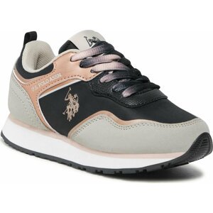 Sneakersy U.S. Polo Assn. NOBIK010B Blk-Bei01