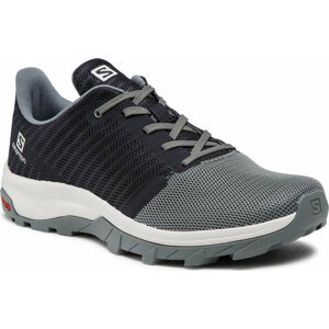 Trekingová obuv Salomon Outbound Prism 415908 27 M0 Black/Castor Gray/Rainy Day