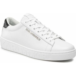 Sneakersy KARL LAGERFELD KL51019 White Lthr