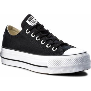 Plátěnky Converse Ctas Lift Ox 560250C Black/White/White