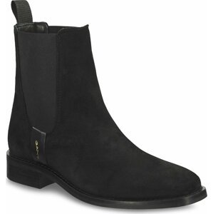 Kotníková obuv s elastickým prvkem Gant Fayy Chelsea Boot 27553384 Black