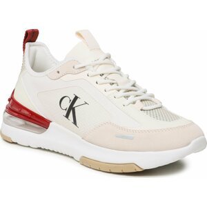 Sneakersy Calvin Klein Jeans Sporty Runner Comfair Xray YM0YM00630 Ancient White/Travertine
