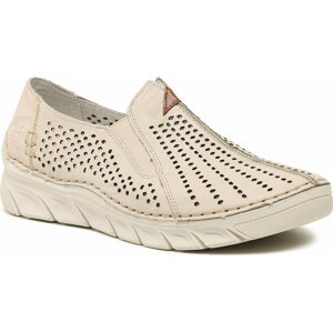 Polobotky Rieker 55063-60 Beige