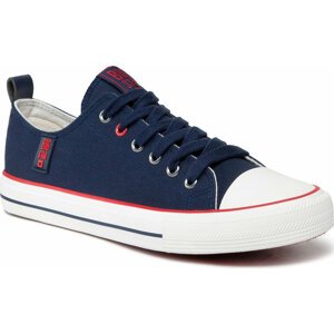 Plátěnky Big Star Shoes JJ174060 Navy/Red