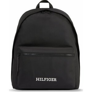 Batoh Tommy Hilfiger Th Monotype Dome Backpack AM0AM12112 Black BDS