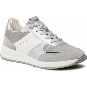 Sneakersy Geox D Bulmya D25NQA014AJC1355 Lt Grey/Silver