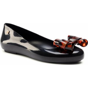 Baleríny Melissa Sweet Love III Ad 33264 Black/Tortoise 52812