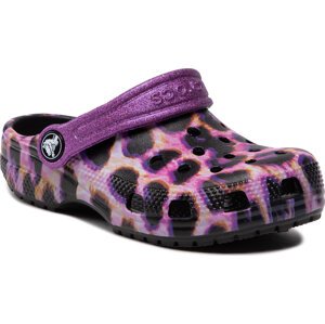 Nazouváky Crocs Classic Animal Print Clog K 207600 Papaya/Leopard 83G