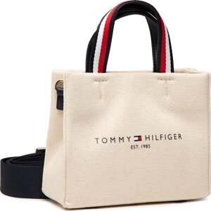 Kabelka Tommy Hilfiger Tommy Shopper Micro Tote Canvas AW0AW09976 ACK