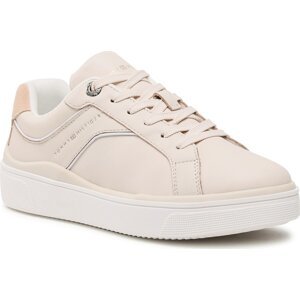 Sneakersy Tommy Hilfiger Feminine Court Sneaker FW0FW07122 Misty Blush TRY