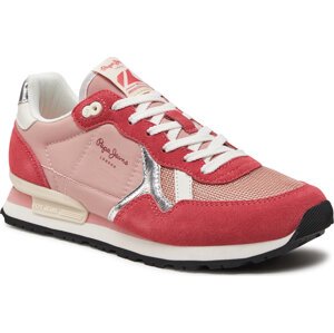 Sneakersy Pepe Jeans Brit Heritage W PLS31474 Pink 325