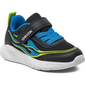 Sneakersy Geox J Sprintye Boy J45GBB 01454 C0035 M Black/Lt Blue