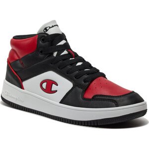 Sneakersy Champion Rebound 2.0 Mid Mid Cut Shoe S21907-CHA-KK019 Nbk/Red/Wht