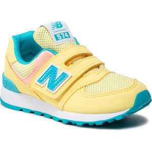 Sneakersy New Balance PV574BYS Žlutá