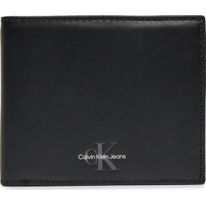 Velká pánská peněženka Calvin Klein Jeans Monogram Soft Bifold K50K512444 Černá