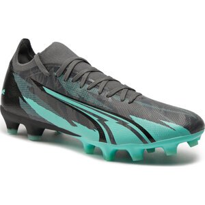 Boty Puma Ultra Match Rush Fg/Ag 107830-01 Strong Gray/Puma White/Elektro Aqua