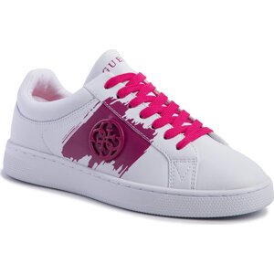 Sneakersy Guess Reima FL5REI ELE12 WHITE/FUCHSIA