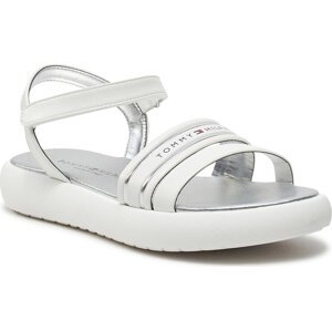 Sandály Tommy Hilfiger T4A2-33246-0371 S White 100