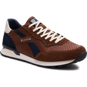 Sneakersy Rieker U0302-24 Brown