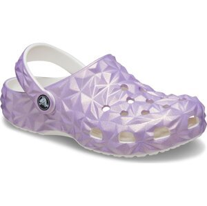 Nazouváky Crocs Classic Iridescent Geo Clog 209841 White 100