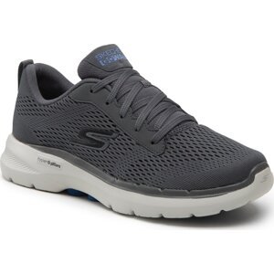 Sneakersy Skechers Go Walk 6 216209/CHAR Charcoal