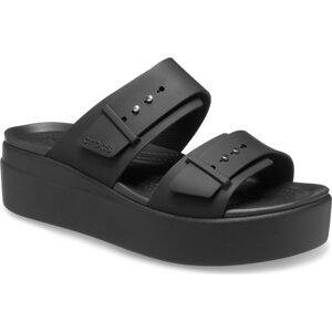 Nazouváky Crocs Brooklyn Sandal Lowwdg 207431 001