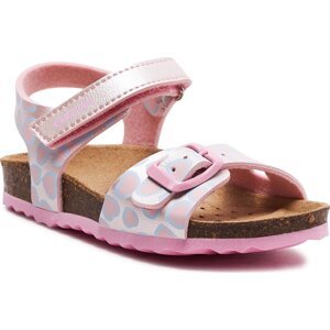 Sandály Geox B Sandal Chalki Girl B922RA 000NF C8868 S Lt Pink