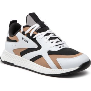 Sneakersy Boss Titanium 50480904 10245714 01 Open Beige 281