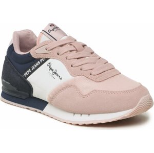 Sneakersy Pepe Jeans London Basic G PGS30564 Soft Pink 305