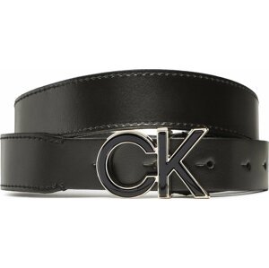 Dámský pásek Calvin Klein Re-Lock Saff Ck 3Cm Belt K60K609980 BLK