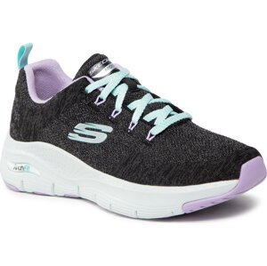 Boty Skechers Comfy Wave 149414/BKLV Black/Lavender