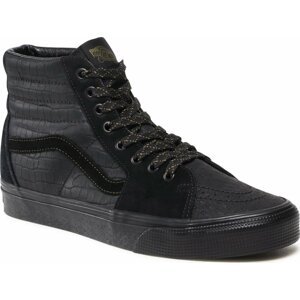 Sneakersy Vans Sk8-Hi VN0A4BVT1OJ1 Mono Patchwork Blackout